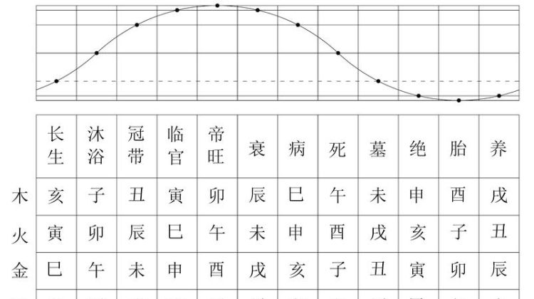 八字十二宫表,八字中长生宫沐浴和冠带是什么意思图5